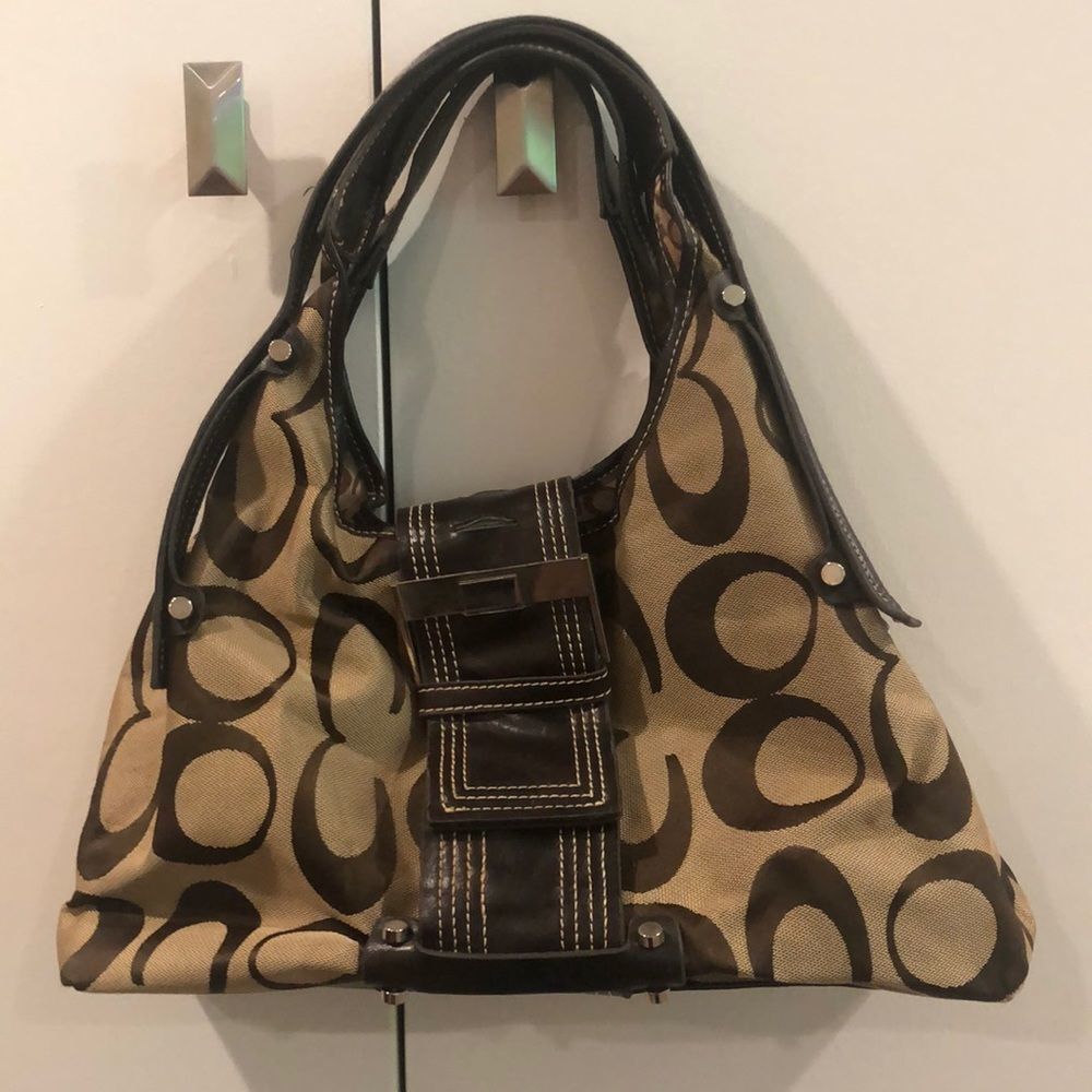 Tan fabric Bag